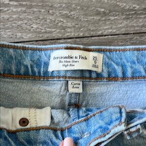 Abercrombie & Fitch High Rise Mom Shorts